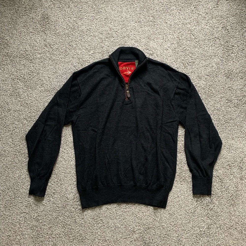 Orvis Quarter-zip Sweater